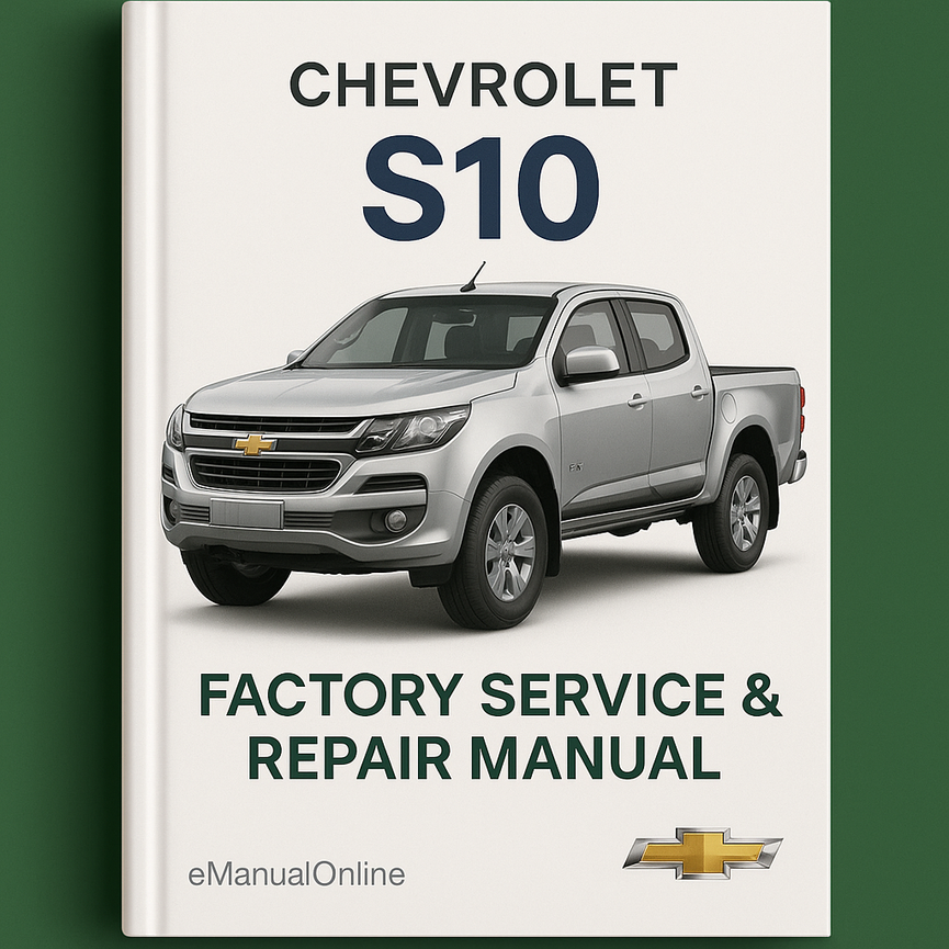Chevrolet S10 Chevy Factory Service Repair Manual