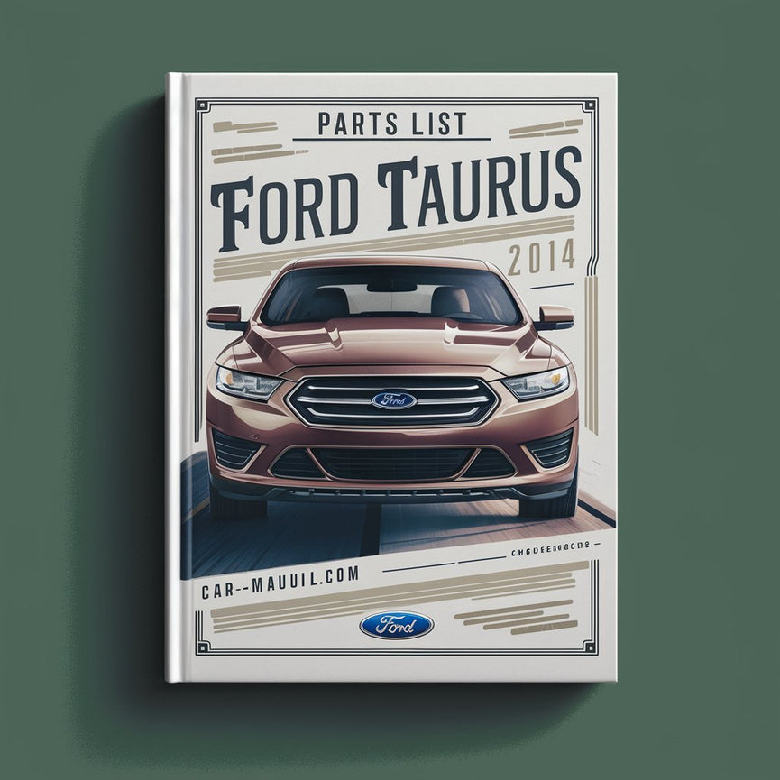 Lista de piezas Ford TAURUS 2012-2014