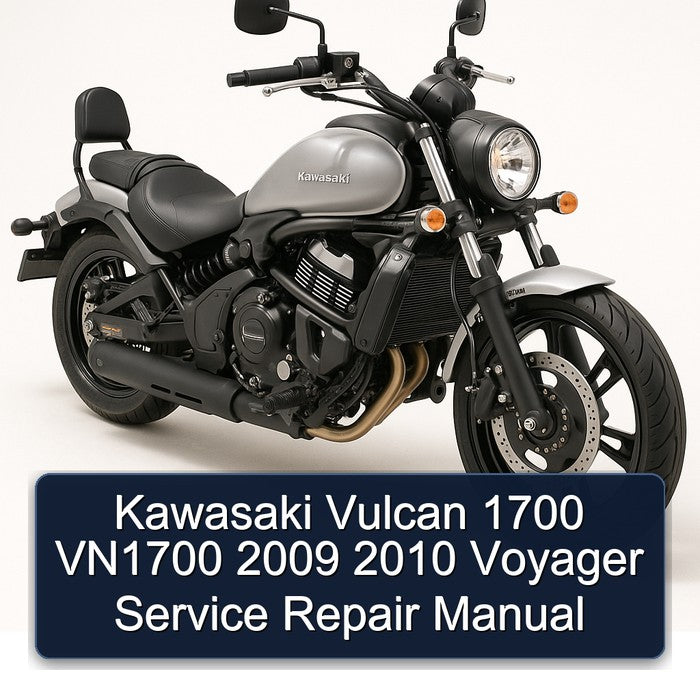 Kawasaki Vulcan 1700 VN1700 2009 2010 Voyager Service Repair Manual