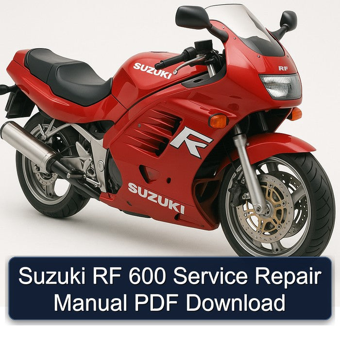 Suzuki RF 600 Service Repair Manual