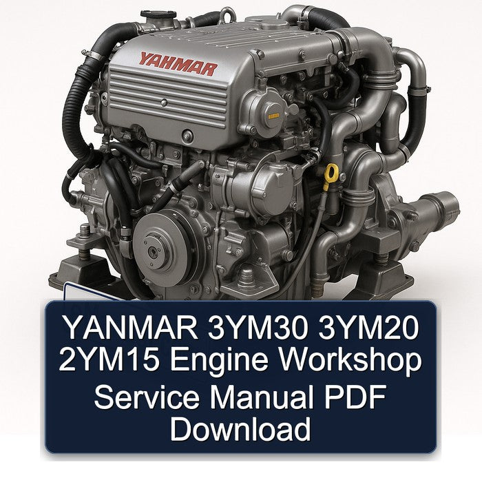 YANMAR 3YM30 3YM20 2YM15 Engine Workshop Service Manual