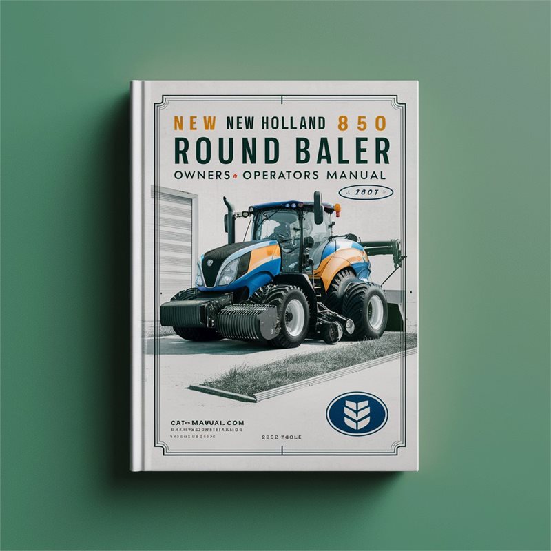 New Holland 850 Round Baler Owners Operators Operator's Manual PDF