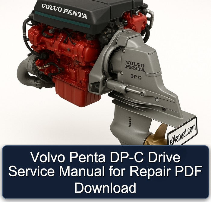 Volvo Penta DP-C Drive Service Manual for Repair