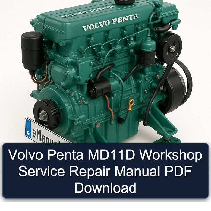 Volvo Penta MD11D Workshop Service Repair Manual