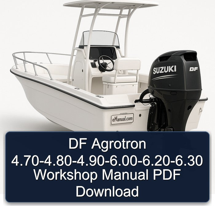 DF Agrotron 4.70-4.80-4.90-6.00-6.20-6.30 Workshop Manual