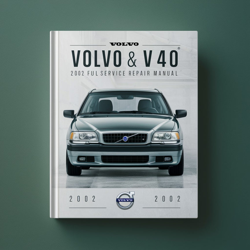 Manual de reparación y servicio completo de Volvo S40 y V40 2002