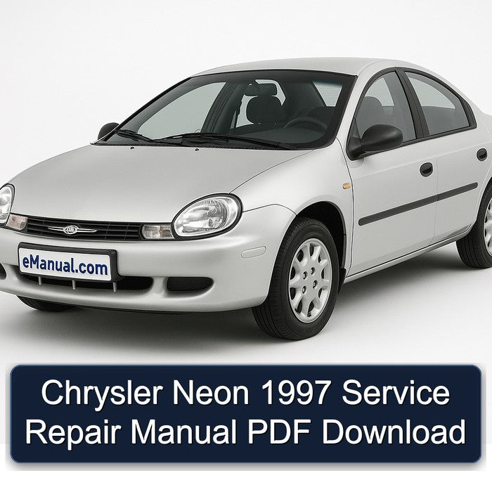 Chrysler Neon 1997 Service Repair Manual