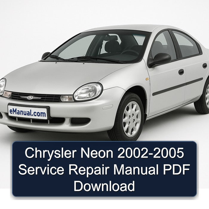 Chrysler Neon 2002-2005 Service Repair Manual