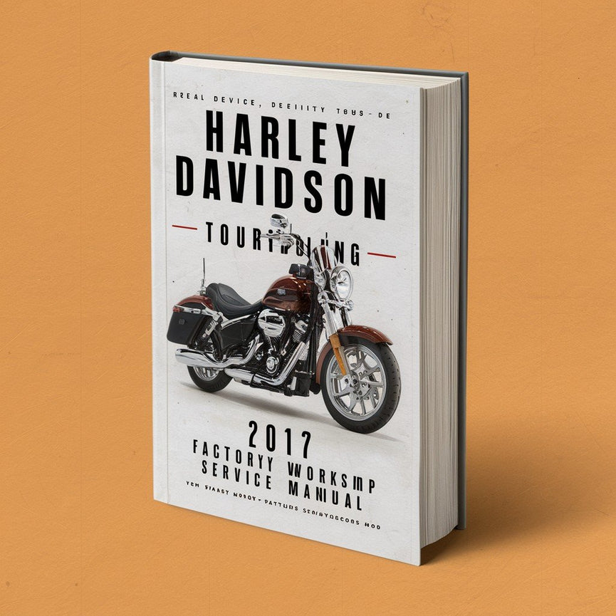 Manual de reparación y servicio del taller de fábrica de Harley Davidson Touring 2017