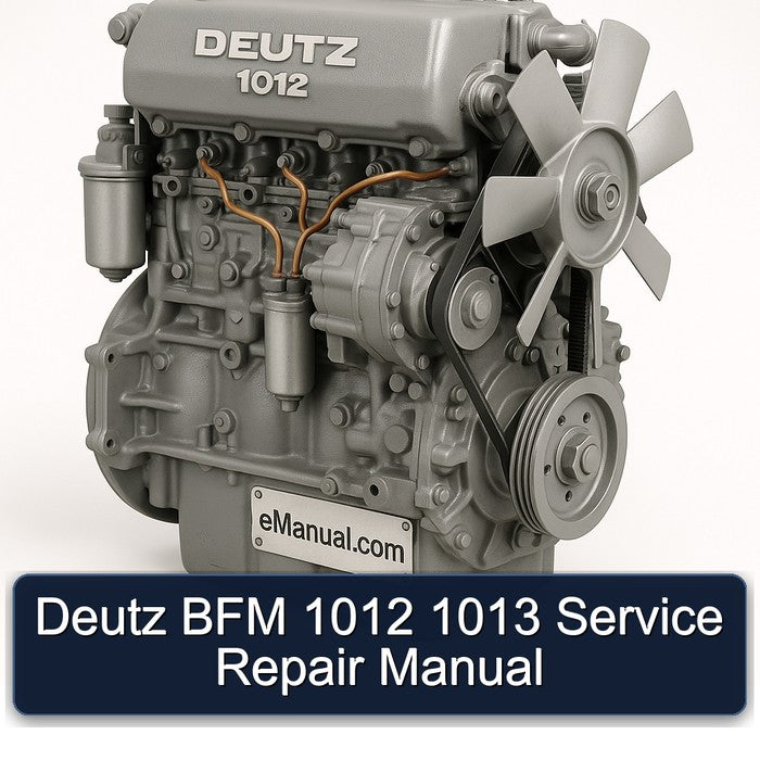 Deutz BFM 1012 1013 Service Repair Manual
