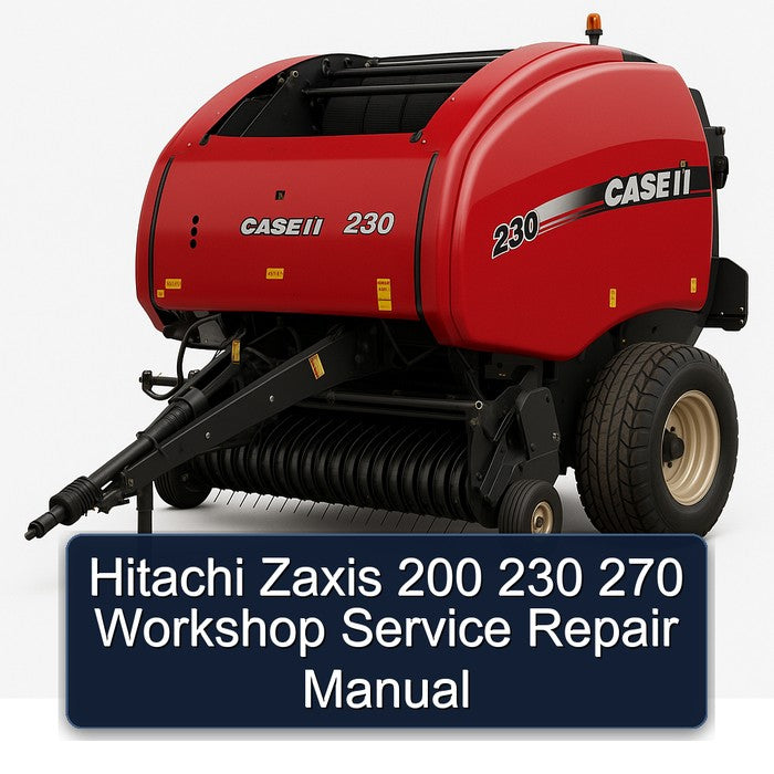 Hitachi Zaxis 200 230 270 Workshop Service Repair Manual