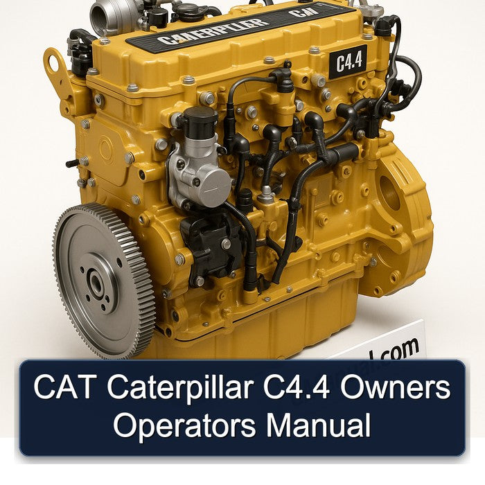 CAT Caterpillar C4.4 Owners Operators Manual