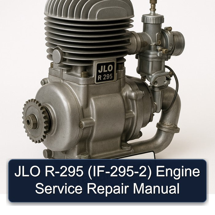 JLO R-295 (IF-295-2) Engine Service Repair Manual