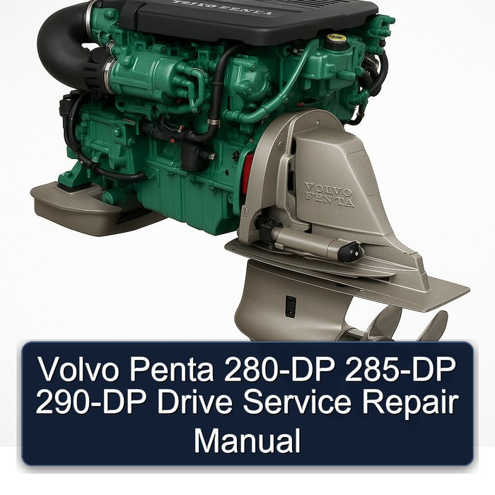 Volvo Penta 280-DP 285-DP 290-DP Drive Service Repair Manual