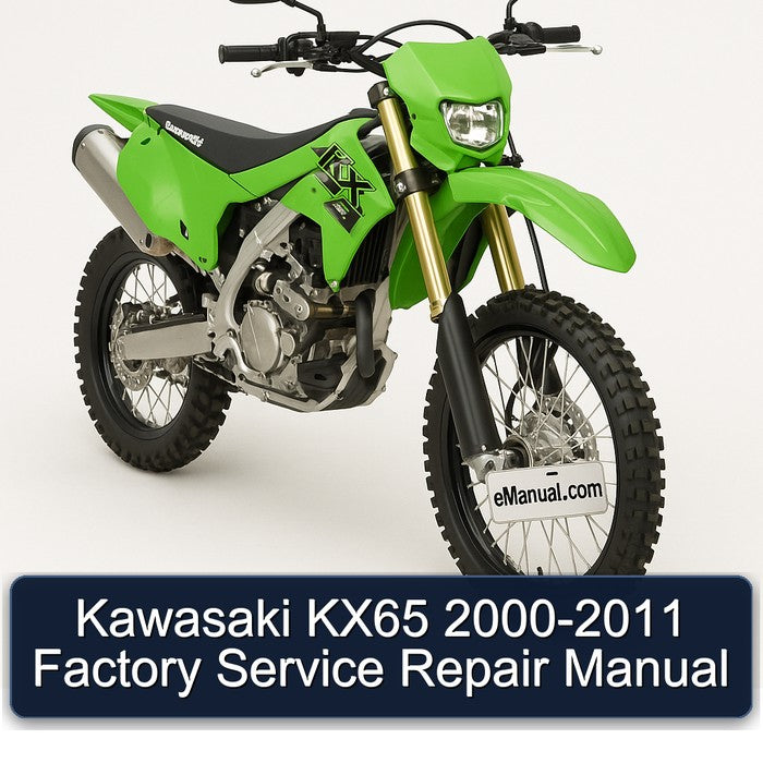 Kawasaki KX65 2000-2011 Factory Service Repair Manual