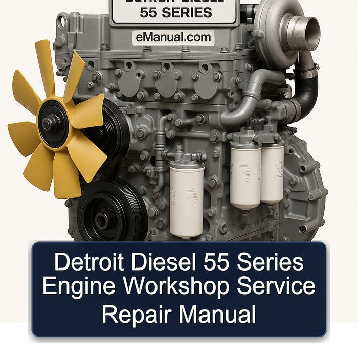 Detroit Diesel 55 Series Engine Workshop Service Repair Manual
