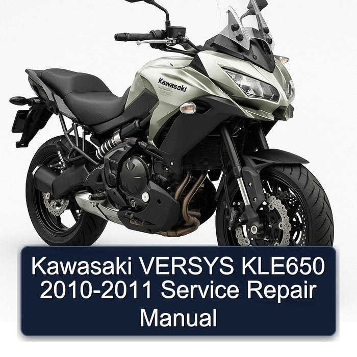 Kawasaki VERSYS KLE650 2010-2011 Service Repair Manual