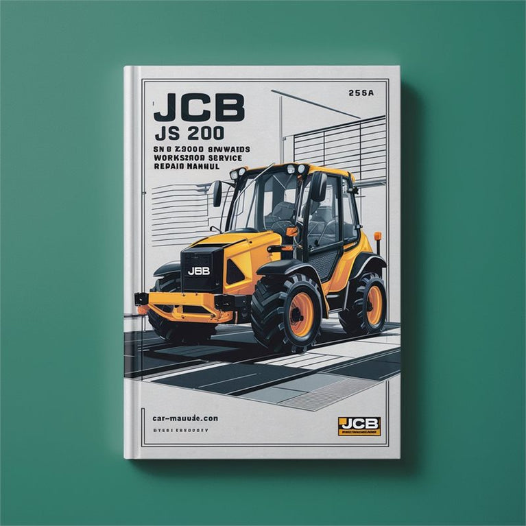 JCB JS 200 SN 705001 Onwards Service Repair Workshop Manual PDF