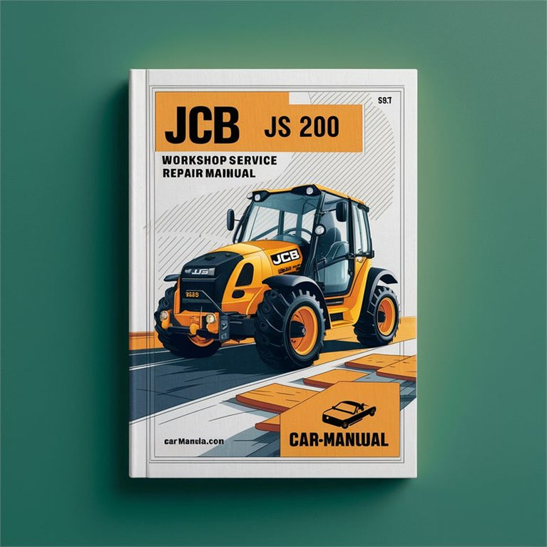 JCB JS 200 SN 1018001-1019999 Service Repair Workshop Manual PDF