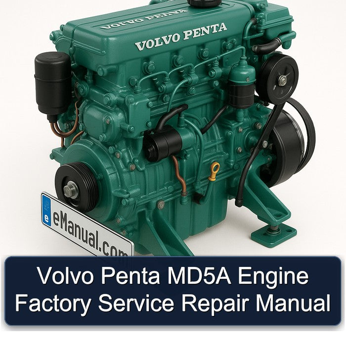 Volvo Penta MD5A Engine Factory Service Repair Manual