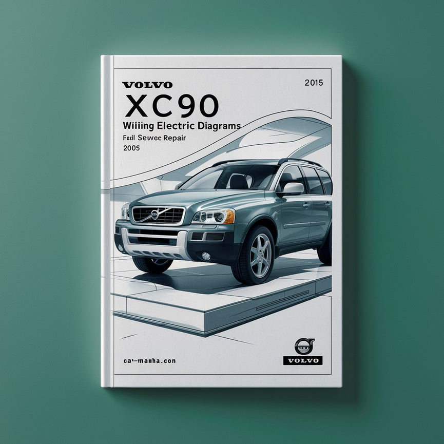 Volvo XC90 - Elektrische Schaltpläne 2005 - Vollständiges Service-Reparaturhandbuch