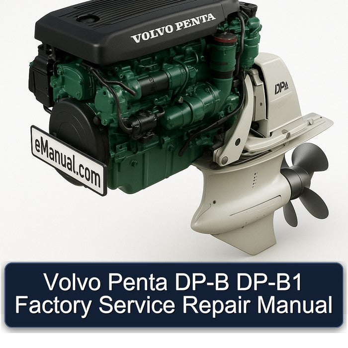 Volvo Penta DP-B DP-B1 Factory Service Repair Manual