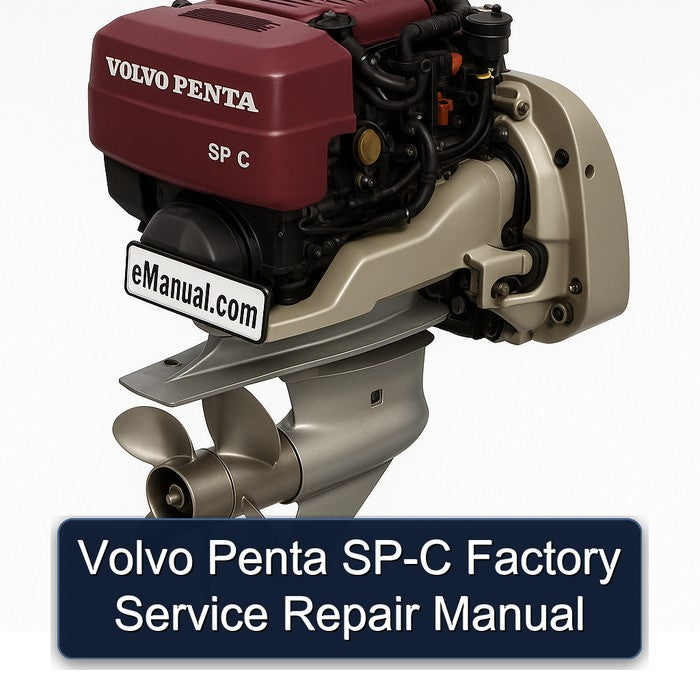 Volvo Penta SP-C Factory Service Repair Manual