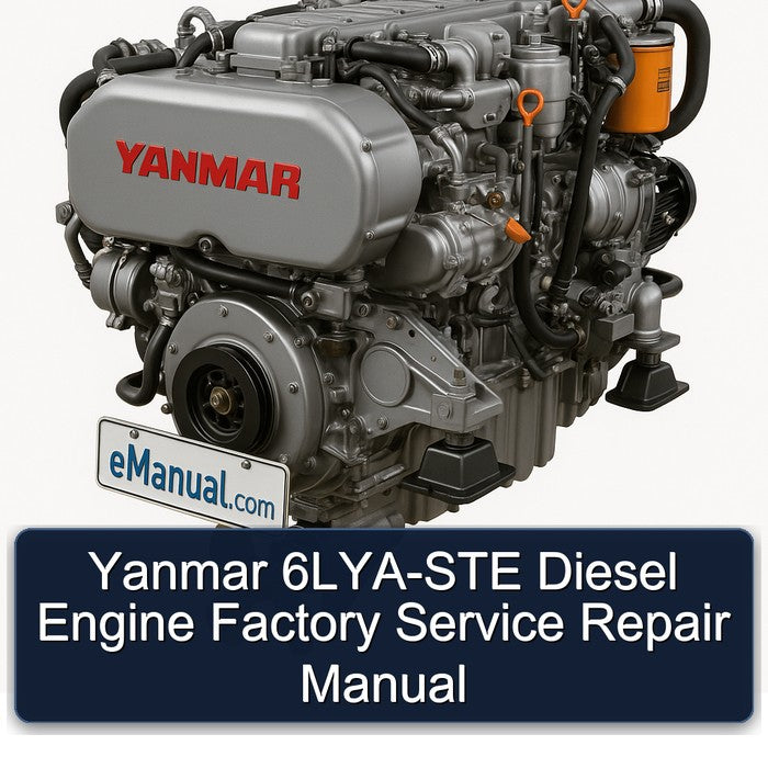 Yanmar 6LYA-STE Diesel Engine Factory Service Repair Manual