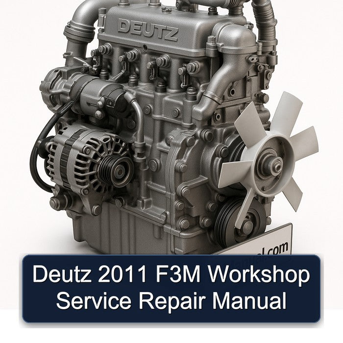 Deutz 2011 F3M Workshop Service Repair Manual