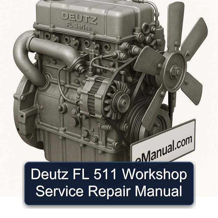 Deutz FL 511 Workshop Service Repair Manual