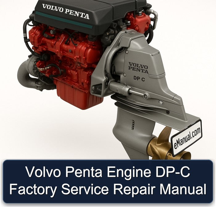 Volvo Penta Engine DP-C Factory Service Repair Manual