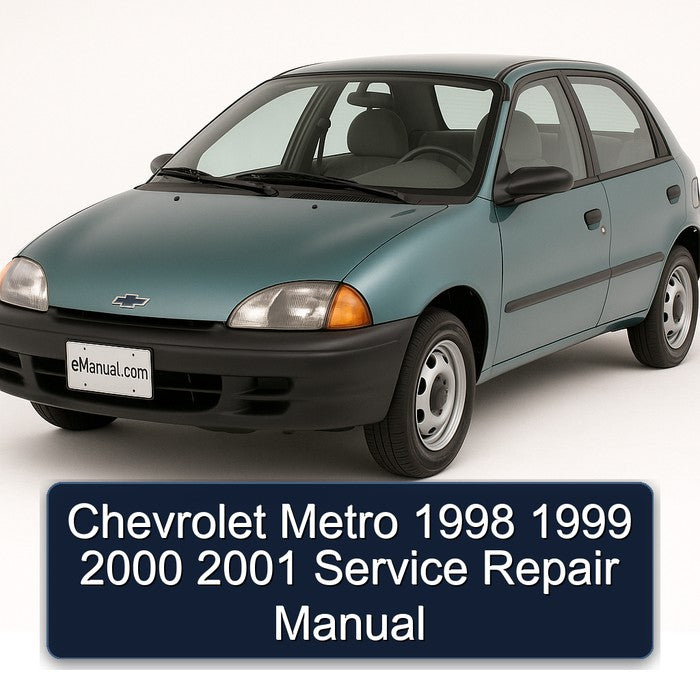 Chevrolet Metro 1998 1999 2000 2001 Service Repair Manual