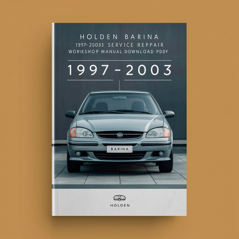 Holden Barina 1997-2003 Service Repair Workshop Manual  Pdf