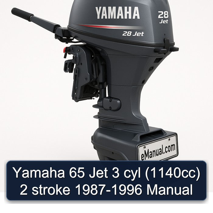 Yamaha 65 Jet 3 cyl (1140cc) 2 stroke 1987-1996 Manual