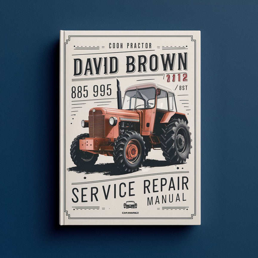 Case David Brown 885 995 1210 1212 1410 1412 Tractor Service Repair Workshop Manual Pdf