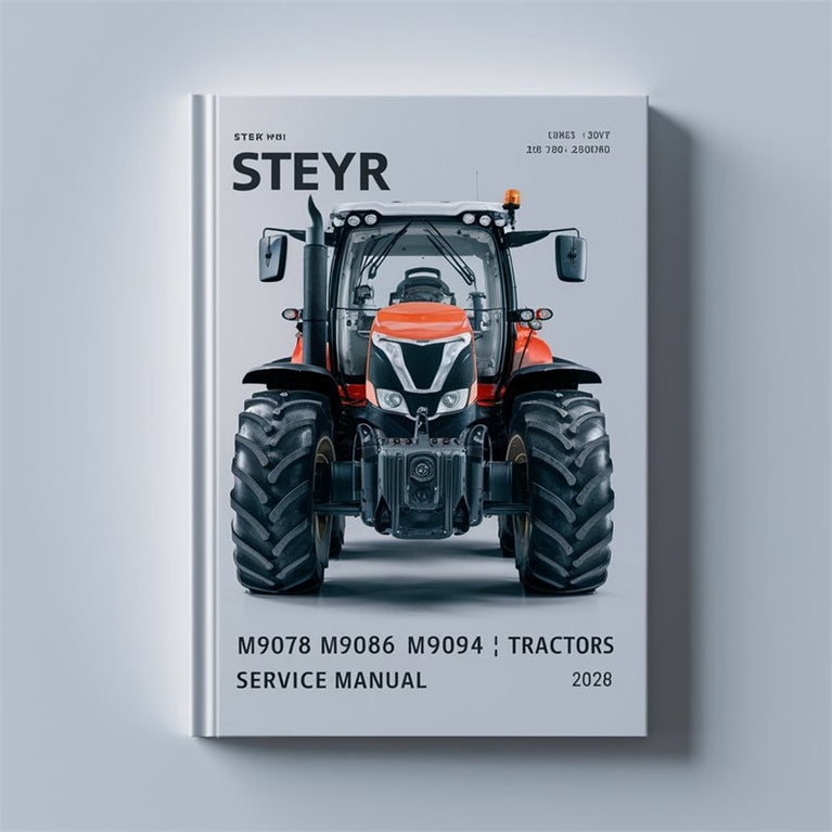 Steyr M9078 M9086 M9094 TRACTORS Service Manual PDF