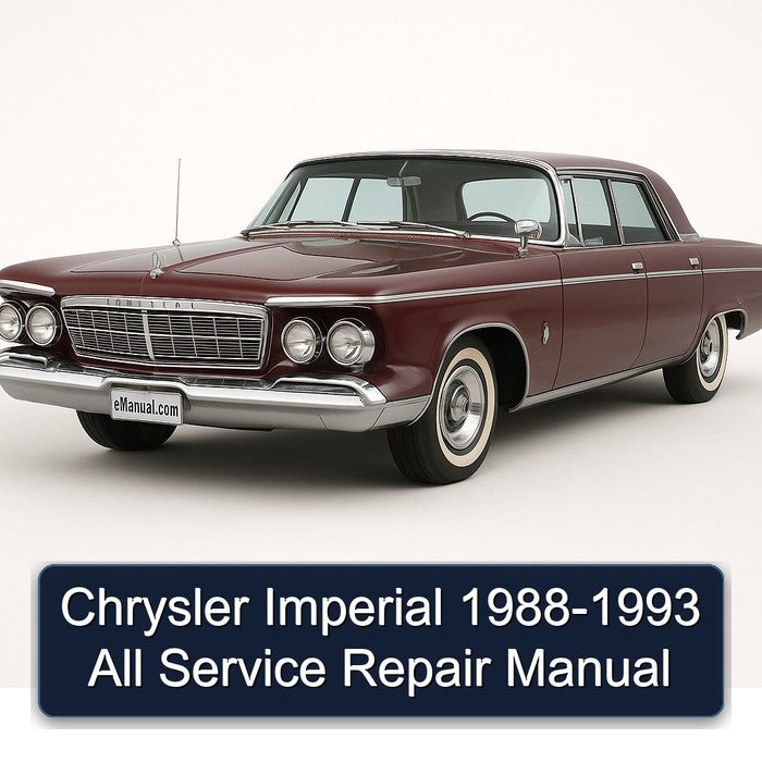 Chrysler Imperial 1988-1993 All Service Repair Manual