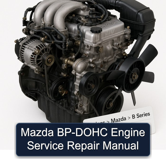 Mazda BP-DOHC Engine Service Repair Manual