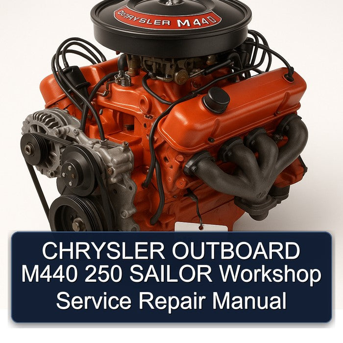 CHRYSLER OUTBOARD M440 250 SAILOR Workshop Service Repair Manual