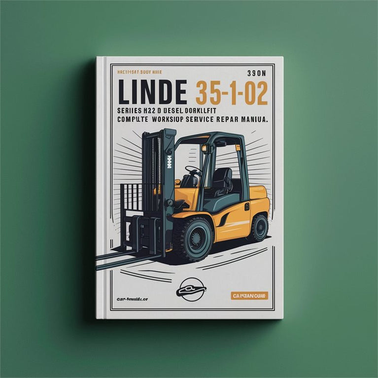 Linde 351-02 Series H20 H25 H30 Diesel Forklift Complete Workshop Service Repair Manual PDF
