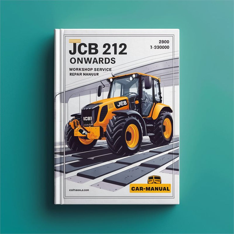 JCB 212 930000 Onwards Service Repair Workshop Manual PDF