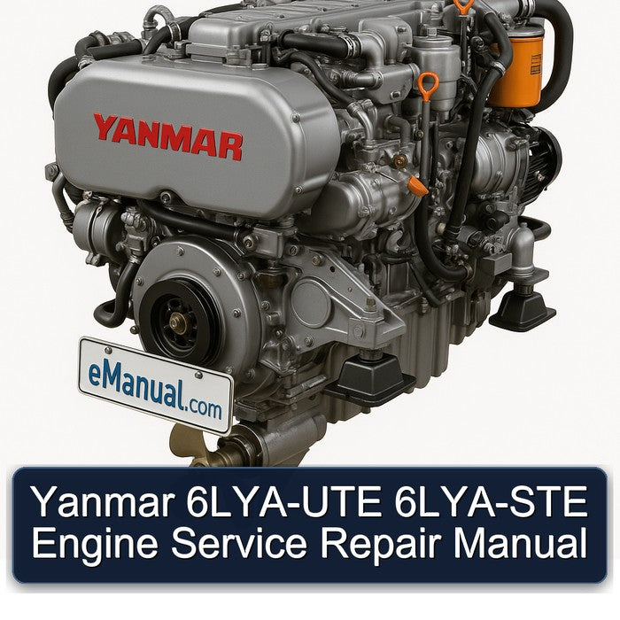 Yanmar 6LYA-UTE 6LYA-STE Engine Service Repair Manual
