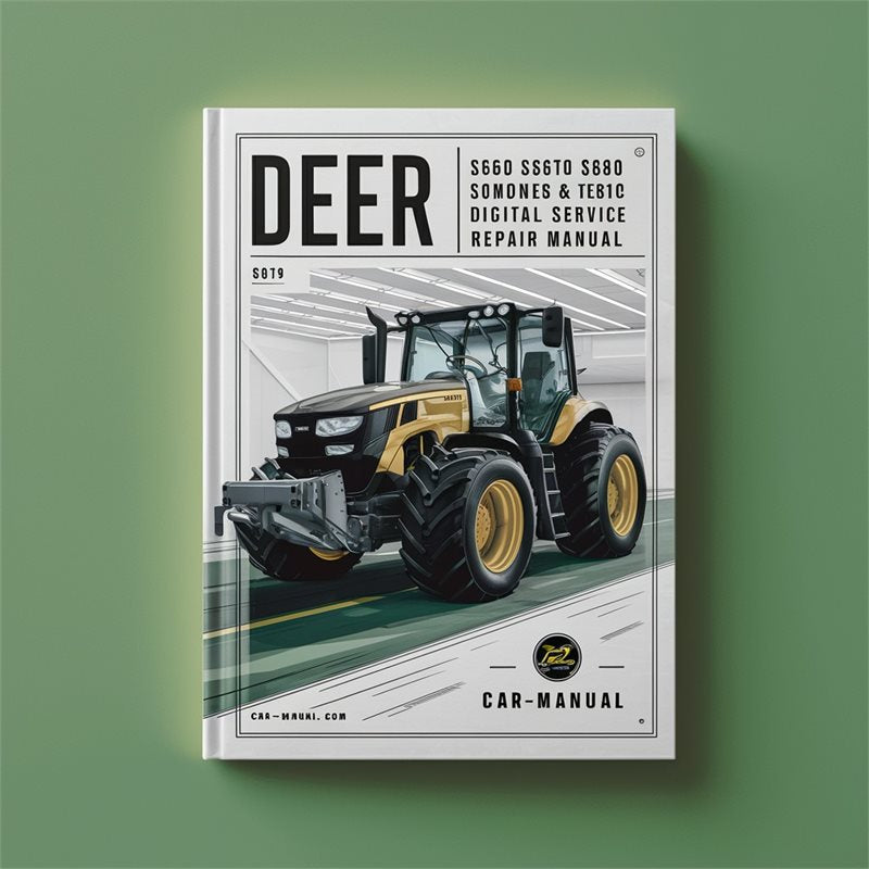 Deer S550, S660, S670, S680, S685, S690 STS Combines Diagnostic