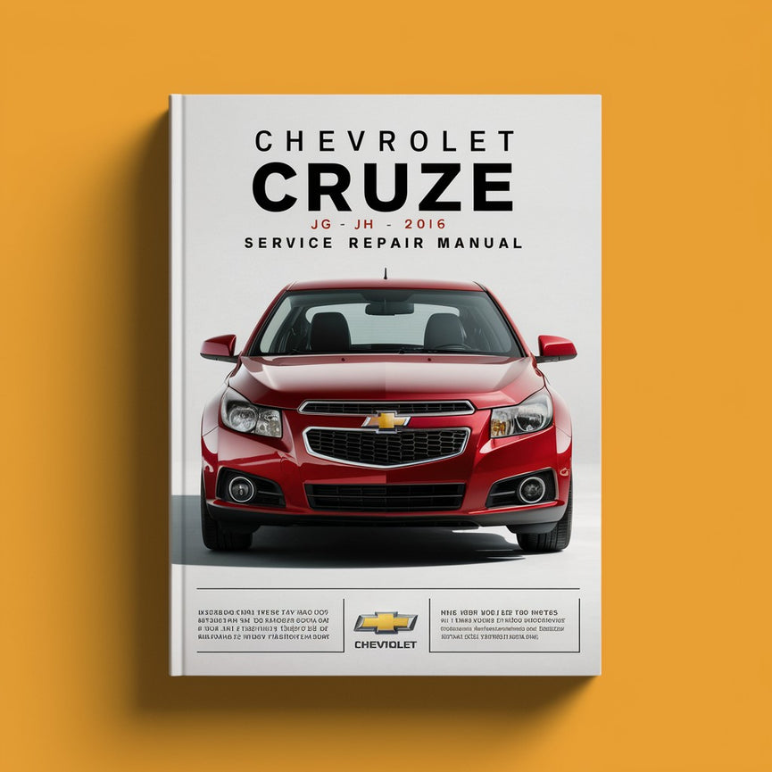 Manual de servicio y reparación del Chevrolet CRUZE JG JH 2010-2016