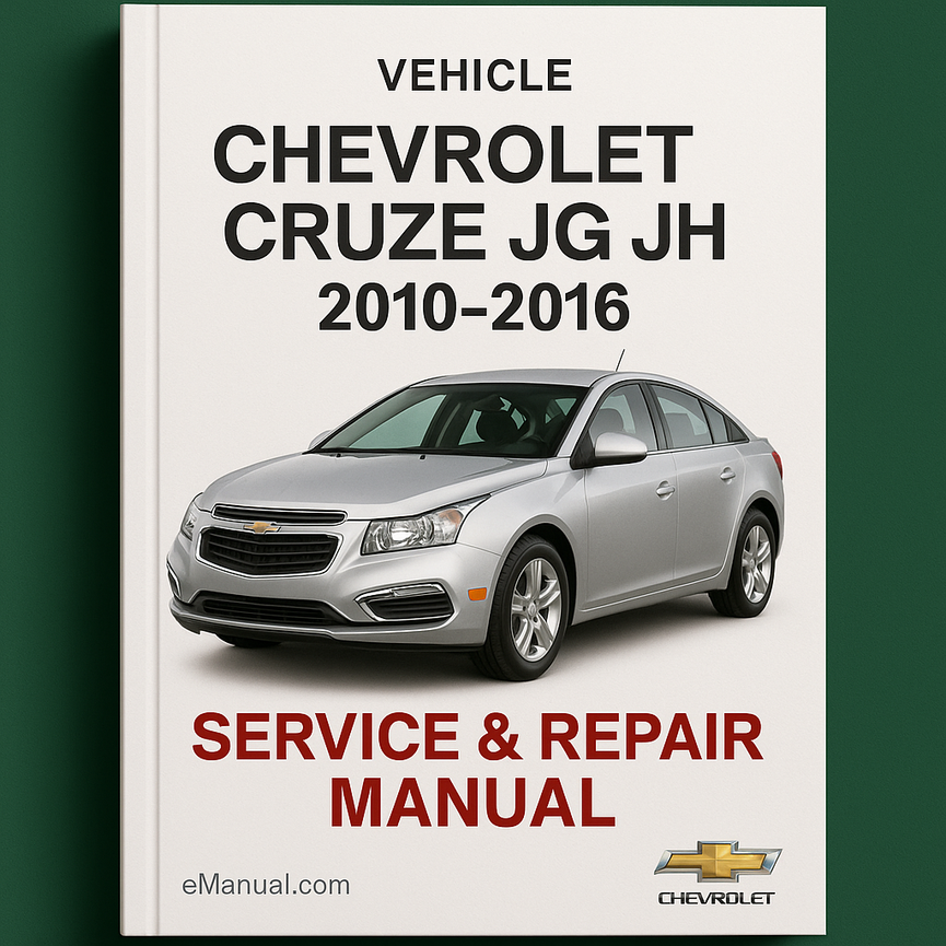 Manual de servicio y reparación del Chevrolet CRUZE JG JH 2010-2016