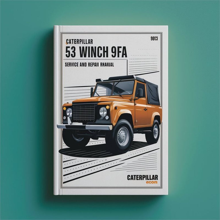 Caterpillar 53 Winch 9FA Service Repair Workshop Manual PDF