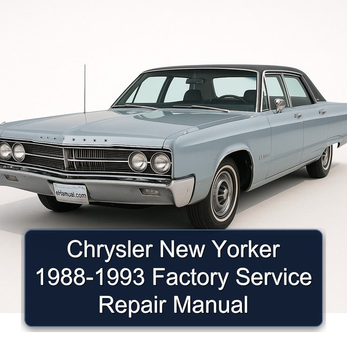 Chrysler New Yorker 1988-1993 Factory Service Repair Manual