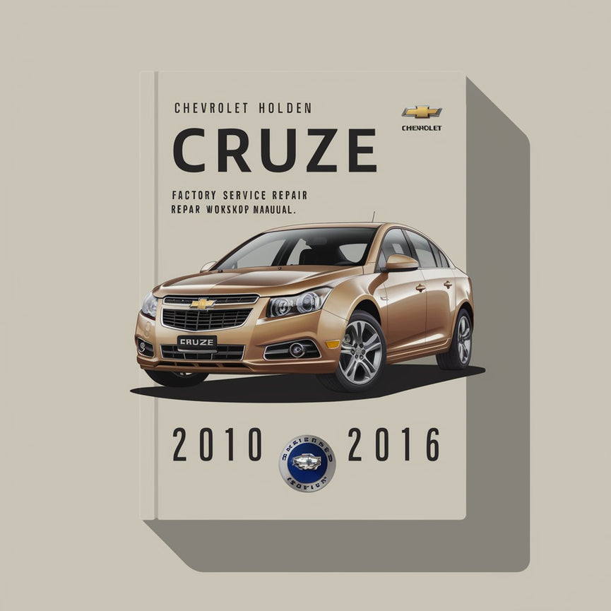 Manual de taller y reparación de fábrica del Chevrolet Holden Cruze JG JH 2010-2016