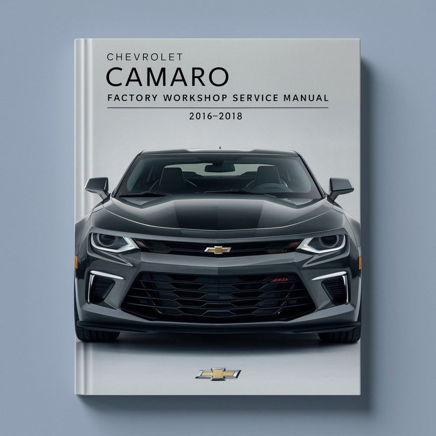 Manual de reparación y servicio del taller de fábrica del Chevrolet Camaro 2016-2018