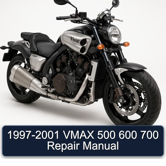 1997-2001 VMAX 500 600 700 Repair Manual